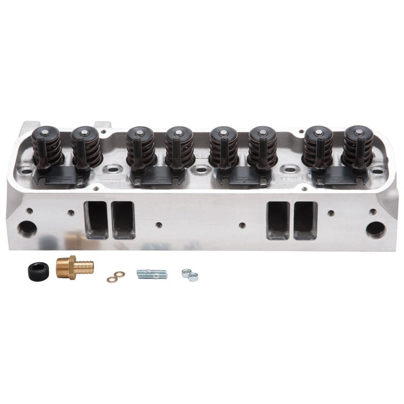 Edelbrock Single Perf Pontiac 72cc Head Comp - GTR Auto