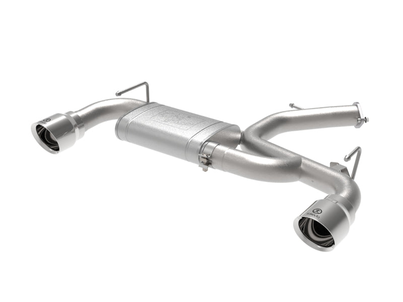 aFe Power Axle Back Exhaust - 19-20 Hyundai Veloster N L4-2.0L (t) w/ Polished tips - GTR Auto