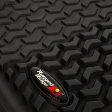 Load image into Gallery viewer, Rugged Ridge Floor Liner Front/Rear Black 2018-2020 Jeep Wrangler JL 4 Dr 12987.05