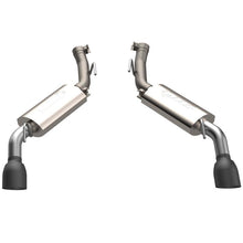 Load image into Gallery viewer, 2014-2015 Chevrolet Camaro SS 6.2L QTP AR3 Axle Back Black Tips