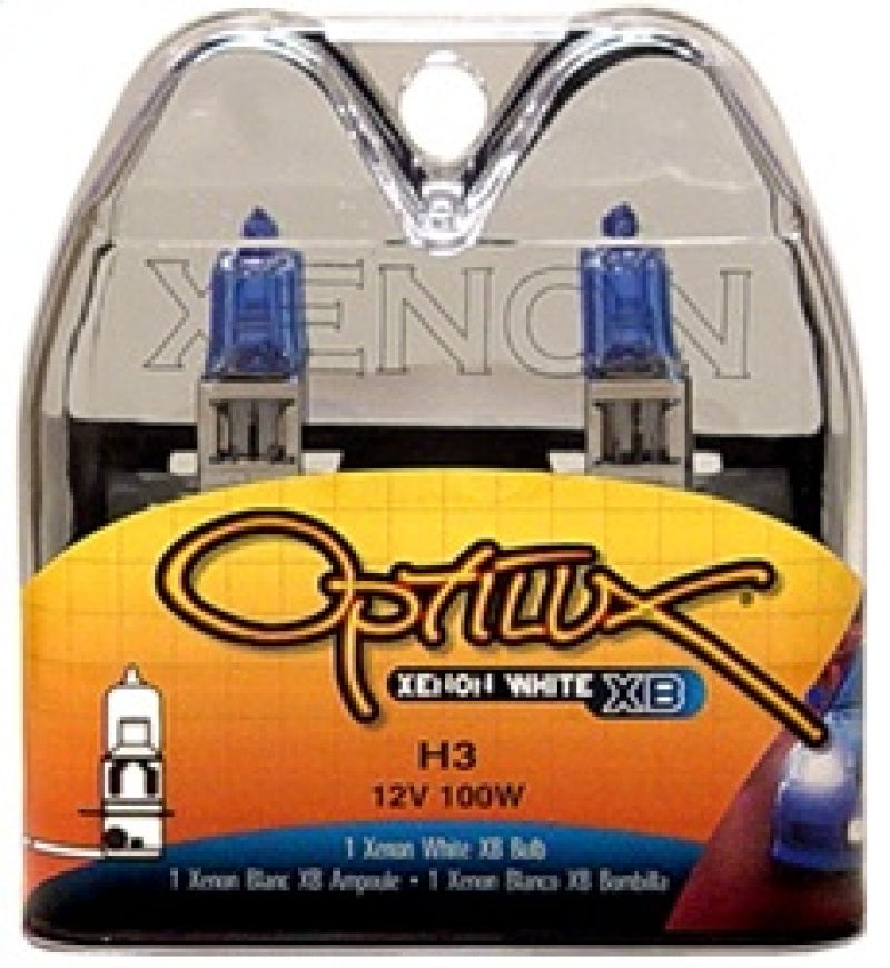 Hella Optilux H3 12V / 100W Xenon White XB Light Bulb - GTR Auto