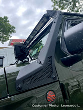 Load image into Gallery viewer, Go Rhino 18-20 Jeep Wrangler JL/JLU/Gladiator JT XE Windshield Light Bar Mount - 50in Single Row - GTR Auto