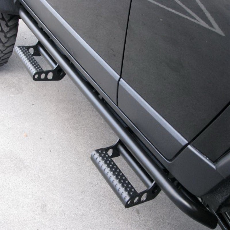 N-Fab RKR Step System 10-17 Toyota 4 Runner (Trail Edition) SUV 4 Door - Tex. Black - 1.75in - GTR Auto