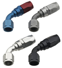 Load image into Gallery viewer, Fragola -16AN x 60 Degree Power Flow Hose End - Blue/Red