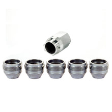 Load image into Gallery viewer, McGard Wheel Lock Nut Set - 5pk. (Under Hub Cap / Cone Seat) M14X.5 / 22mm Hex / .893in. L. - Silver - GTR Auto