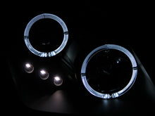 Load image into Gallery viewer, ANZO 1997-2001 Honda Prelude Projector Headlights w/ Halo Black w/ LED - GTR Auto
