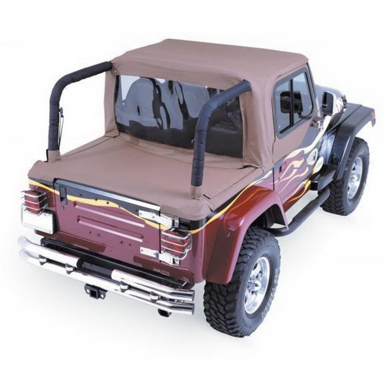 Rampage 1992-1995 Jeep Wrangler(YJ) Cab Soft Top And Tonneau Cover - Spice Denim - GTR Auto