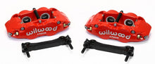 Load image into Gallery viewer, Wilwood Narrow Superlite 4R Rear Caliper &amp; Bracket Kit - Red 97-13 C5/C6 Corvette w/ OEM Rotors - GTR Auto