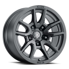 Load image into Gallery viewer, ICON Vector 5 17x8.5 5x150 25mm Offset 5.75in BS 110.1mm Bore Satin Black Wheel - GTR Auto