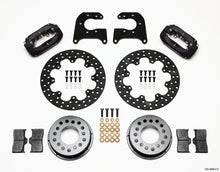 Load image into Gallery viewer, Wilwood Forged Dynalite Rear Drag Kit Drilled Rotor Mopar/Dana 2.50in Off w/Snap Ring Bearing