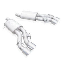 Load image into Gallery viewer, Stainless Works 2016-18 Cadillac CTS-V Sedan Axle Back System Dual-Mode Turbo Mufflers 4in Tips