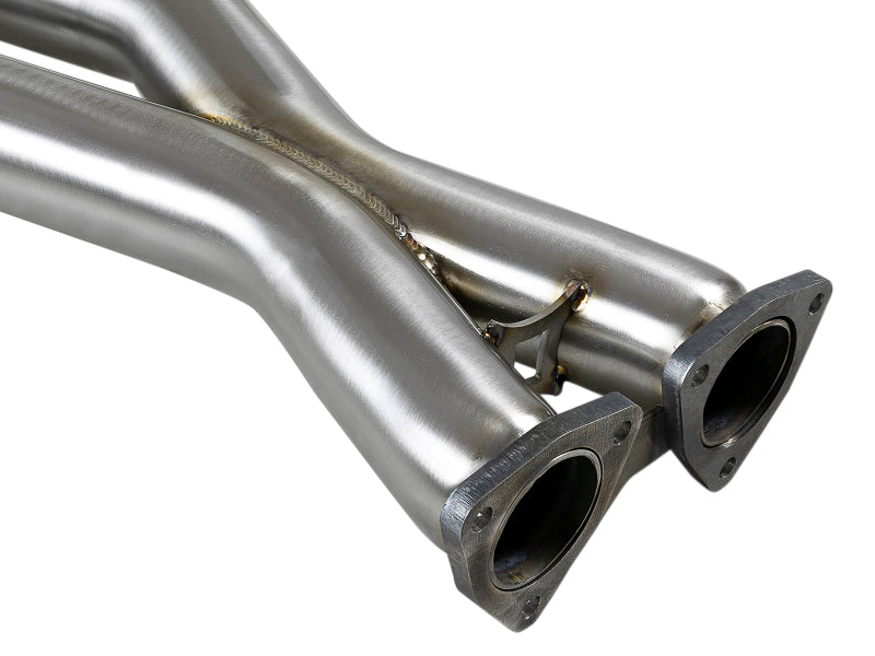 aFe Twisted Steel HDR X-Pipe SS-304 01-06 BMW M3 3.2L S54 - GTR Auto