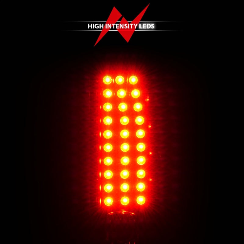ANZO 04-10 Chevy Colorado LED Taillights G2 - Black