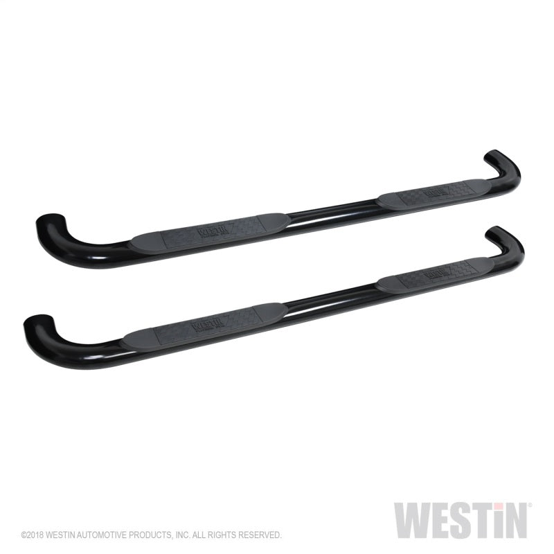 Westin 2019 Chevrolet Silverado/Sierra 1500 Crew Cab Platinum 4 Oval Nerf Step Bars - Black - GTR Auto