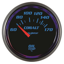 Load image into Gallery viewer, Autometer Cobalt 52mm 60-170 deg. C Oil Temperature Gauge