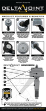 Load image into Gallery viewer, ICON 2007+ Toyota Tundra Tubular Upper Control Arm Delta Joint Kit - GTR Auto