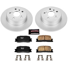 Load image into Gallery viewer, Power Stop 01-03 Toyota Highlander Rear Z17 Evolution Geomet Coated Brake Kit CRK1069