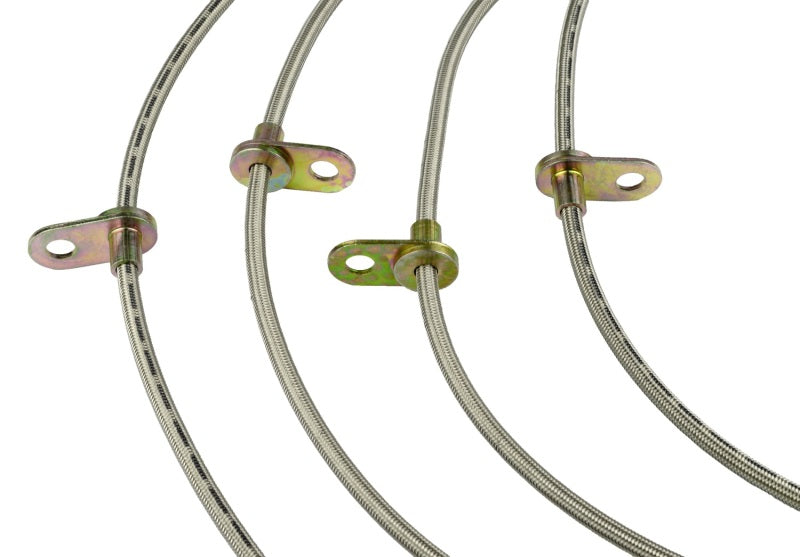 Goodridge 10-15 Chevrolet Camaro Stainless Steel Brake Line Kit - GTR Auto