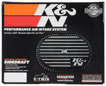 Load image into Gallery viewer, K&amp;N Street Metal Intake System Side Draft Dyna/Softail Silver Intake System-Harley-Davidson