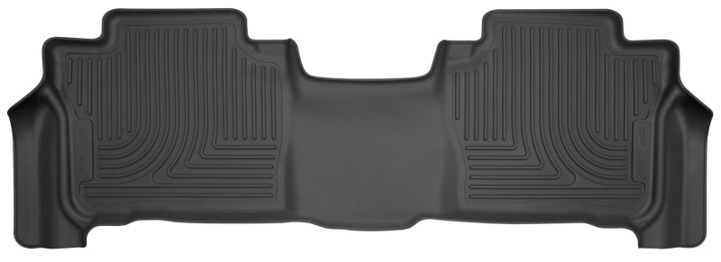 Husky Liners 13-16 Lexus LX570 / 13-16 Toyota Land Cruiser WeatherBeater 2nd Row Black Floor Liners - GTR Auto