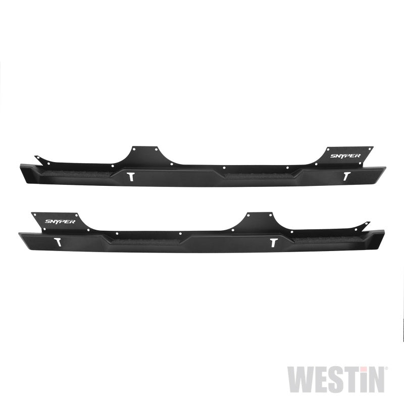 Westin/Snyper 07-17 Jeep Wrangler Unlimited Rock Slider Steps - Textured Black - GTR Auto
