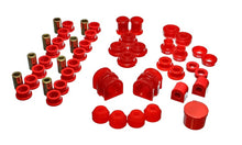Load image into Gallery viewer, Energy Suspension 91-02 Saturn S Series Coupe/Sedan/Wagon Red Hyper-Flex Master Bushing Set - GTR Auto