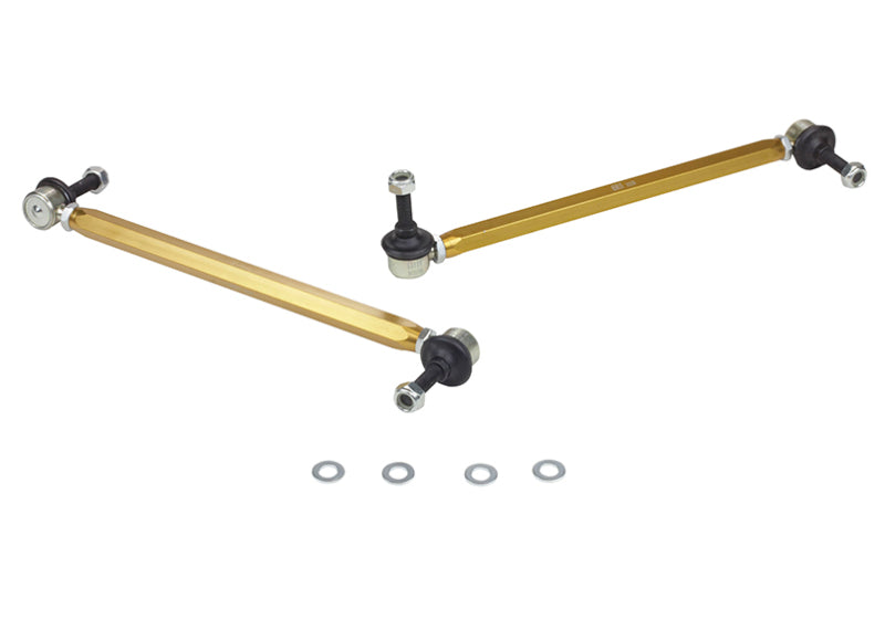 Whiteline 02-06 R53 & 06+ R56 Mini Cooper S  Front Swaybar link kit-adjustable ball end links - GTR Auto
