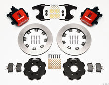 Load image into Gallery viewer, Wilwood Combination Parking Brake Rear Kit 12.19in Red Civic / Integra Drum 2.46 Hub Offset - GTR Auto