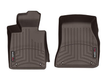 Load image into Gallery viewer, WeatherTech 2017+ BMW 5-Series Front FloorLiner - Cocoa (xDrive Only - Does Not Fit RWD) - GTR Auto
