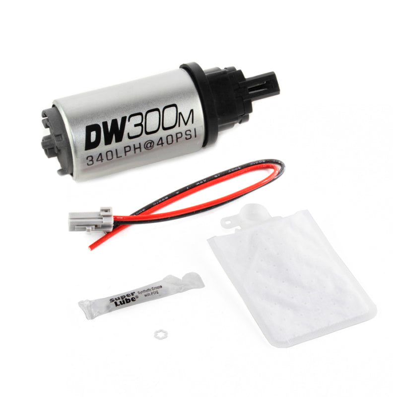 DeatschWerks 340 LPH Ford In-Tank Fuel Pump DW300M Series w/ 99-04 Mustang V6 / V8 Install Kit - GTR Auto