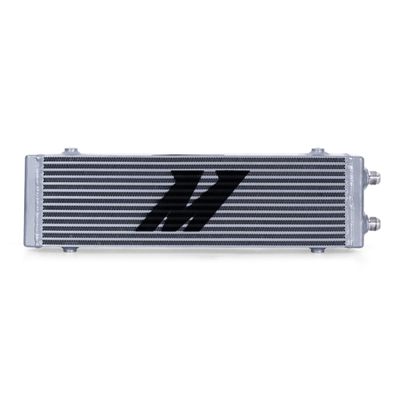 Mishimoto Universal Large Bar and Plate Dual Pass Silver Oil Cooler - GTR Auto