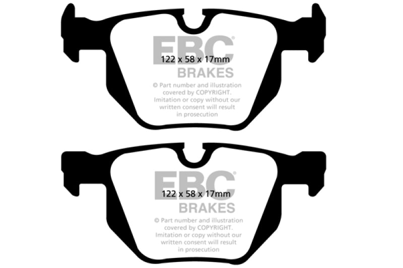 EBC 13+ BMW X1 3.0 Turbo (35i) Greenstuff Rear Brake Pads - GTR Auto