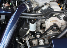 Load image into Gallery viewer, J&amp;L 99-04 Ford Mustang GT Passenger Side Oil Separator 3.0 - Clear Anodized 3019P-C