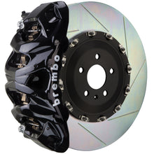 Load image into Gallery viewer, Brembo 09-16 Panamera/S/4S/Turbo Front GT BBK 8 Piston Cast 412x38 2pc Rotor Slotted Type1-Black