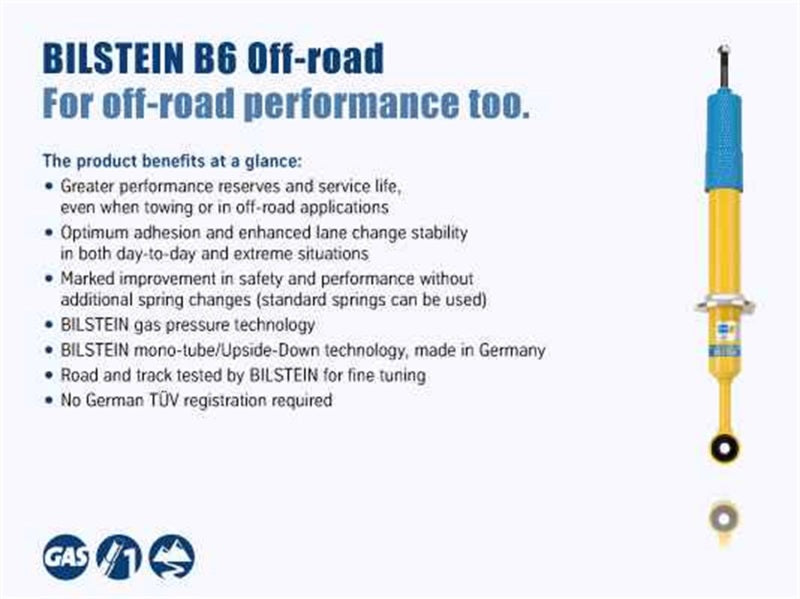 Bilstein 4600 Series 13-14 Dodge Ram 3500 Front 46mm Monotube Shock Absorber - GTR Auto