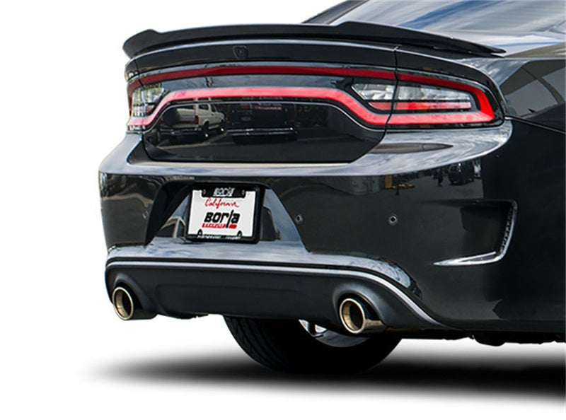 Borla 2015 Dodge Charger Hellcat 6.2L V8 ATAK Catback Exhaust w/ Valves No Tips Factory Valance - GTR Auto