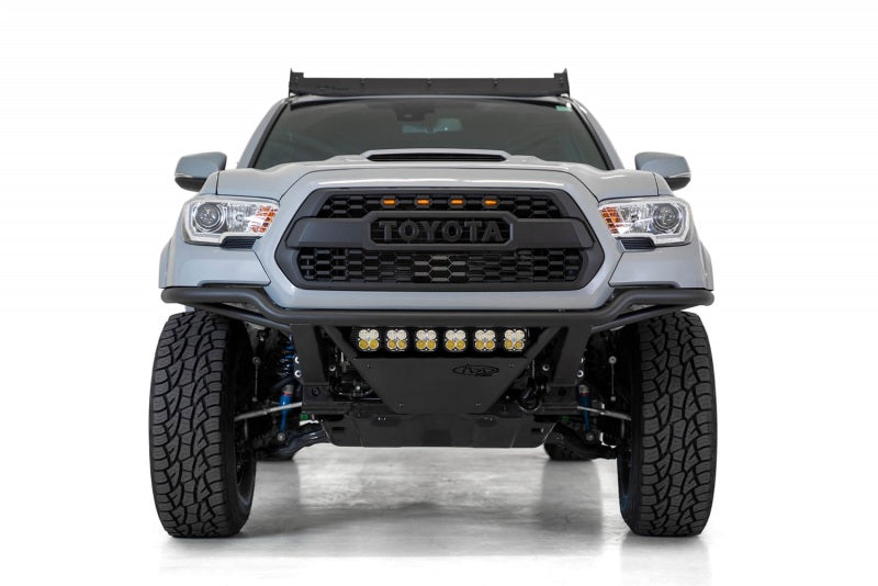 Addictive Desert Designs 16-20 Toyota Tacoma PRO Bolt-On Front Bumper - Hammer Black - GTR Auto