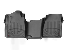 Load image into Gallery viewer, WeatherTech 2014+ Chevrolet Silverado 1500 Front w/ Vinyl Floors FloorLiner - Black 449531V