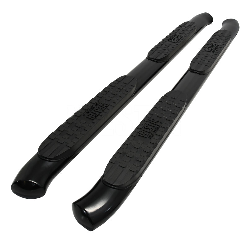 Westin 21-22 Ford Bronco (4-Door) PRO TRAXX 4 Oval Nerf Step Bars - Textured Black - GTR Auto
