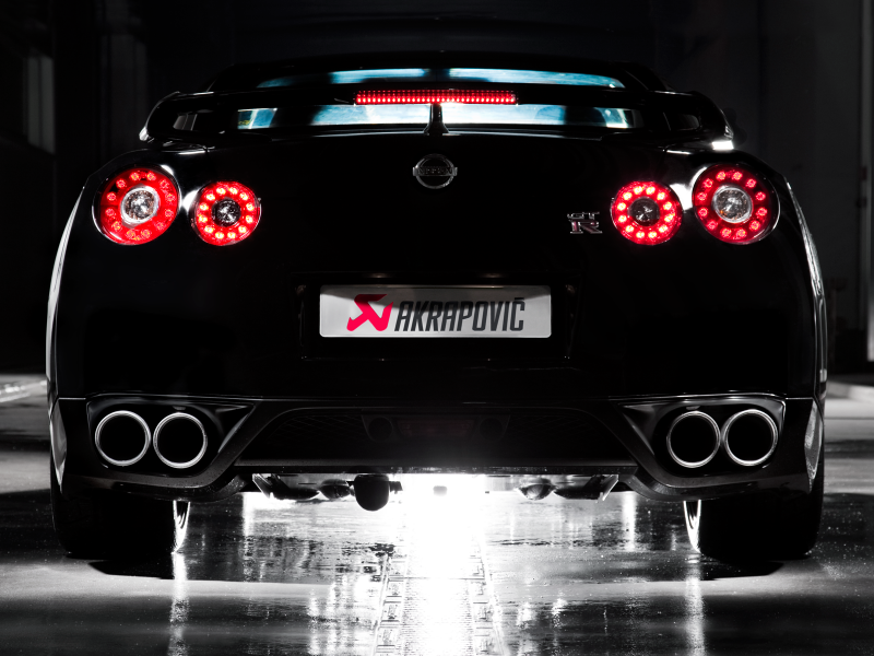 Akrapovic 08-17 Nissan GT-R Evolution Line Cat Back (Titanium) (Req. Tips) - GTR Auto