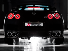 Load image into Gallery viewer, Akrapovic 08-17 Nissan GT-R Evolution Line Cat Back (Titanium) (Req. Tips) - GTR Auto