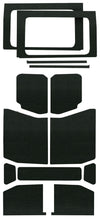 Load image into Gallery viewer, DEI 18-23 Jeep Wrangler JL 4-Door Boom Mat Complete Headliner Kit - 13 Piece - Black - GTR Auto