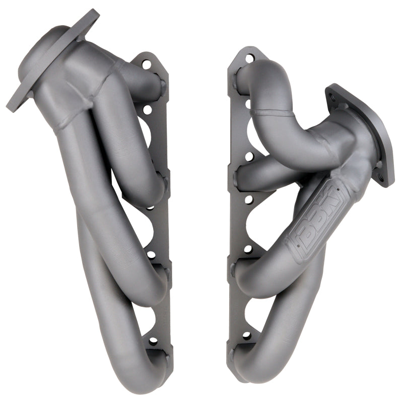 BBK 87-95 Ford F150 Truck 5.0 302 Shorty Unequal Length Exhaust Headers - 1-5/8 Titanium Ceramic - GTR Auto