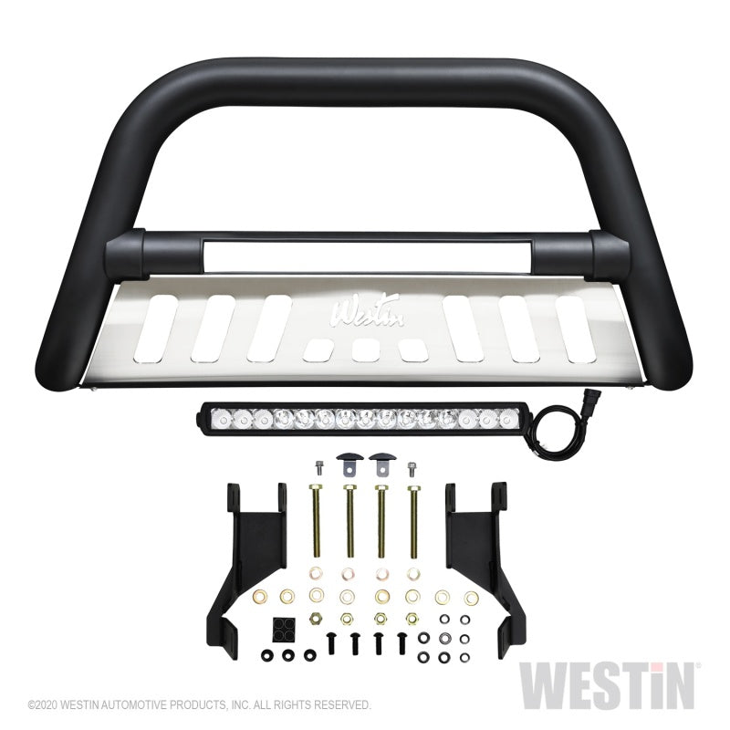 Westin 19-20 Ram 2500/3500 Ultimate LED Bull Bar - Textured Black - GTR Auto