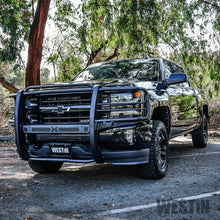 Load image into Gallery viewer, Westin 16-18 Chevy Silverado 1500 Sportsman X Grille Guard - Textured Black - GTR Auto