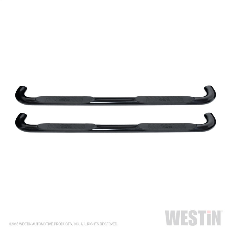 Westin 2019 Chevrolet Silverado/Sierra 1500 Crew Cab Platinum 4 Oval Nerf Step Bars - Black - GTR Auto