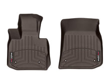Load image into Gallery viewer, WeatherTech 2018+ BMW X3 Front FloorLiners - Cocoa - GTR Auto