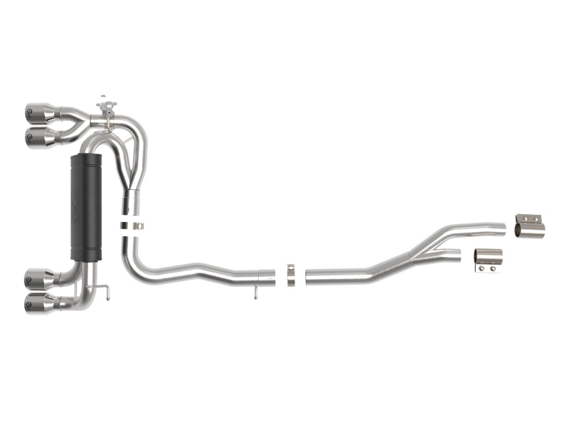 aFe MACHForce XP Exhausts Cat-Back SS 19-21 BMW M2 Competition L6-3.0L w/Polished Tips - GTR Auto