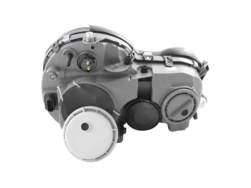 ANZO 1999-2002 Mercedes Benz E Class W210 Projector Headlights Chrome - GTR Auto