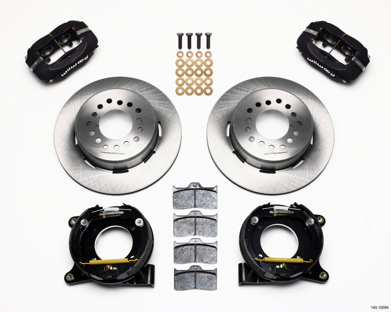 Wilwood Forged Dynalite P/S Park Brake Kit Chevy C-10 2.42 Offset 5-lug - GTR Auto